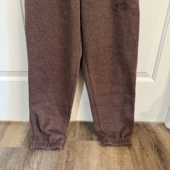 Woodley + Lowe Brown Sweatpants Size B1 0-2 - Picture 4 of 8